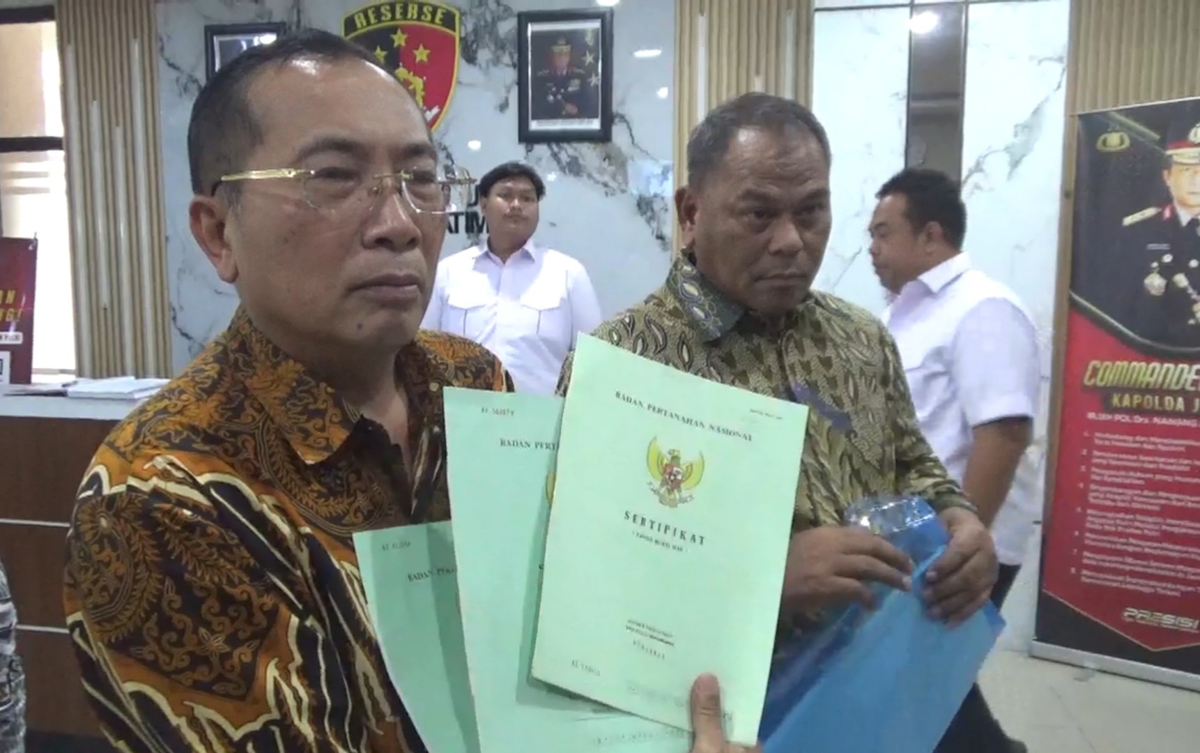 Rahmad Muhajirin Penuhi Panggilan Polda Jatim Terkait Dugaan Penggelapan Sertifikat