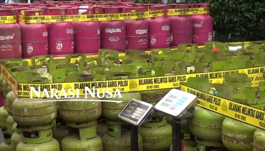 Ditreskrimsus Polda Jatim Ungkap 66 Kasus Penyalahgunaan BBM dan LPG Bersubsidi, 79 Tersangka
