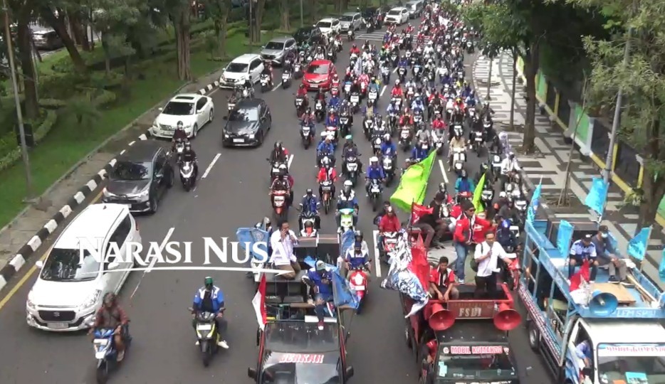 Belasan Ribu Buruh di Surabaya Gelar Aksi May Day 2026, Bawa 21 Tuntutan Nasional dan Lokal